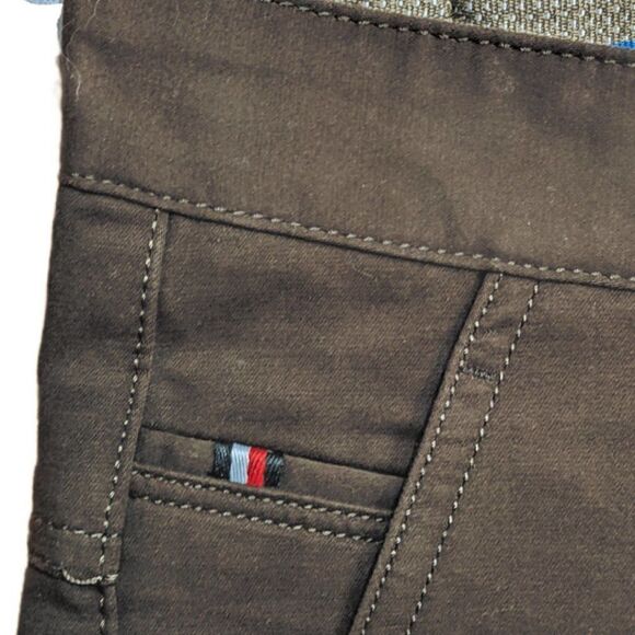 NWT Diner's Mans Fashion Brown Classic Fit Men's Chino Pants Size 36 - Picture 3 of 10